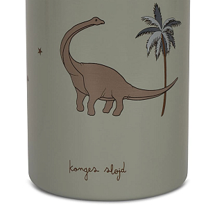 Бутылка-термос для напитков Konges Slojd "Dino", эра динозавров, 350 мл